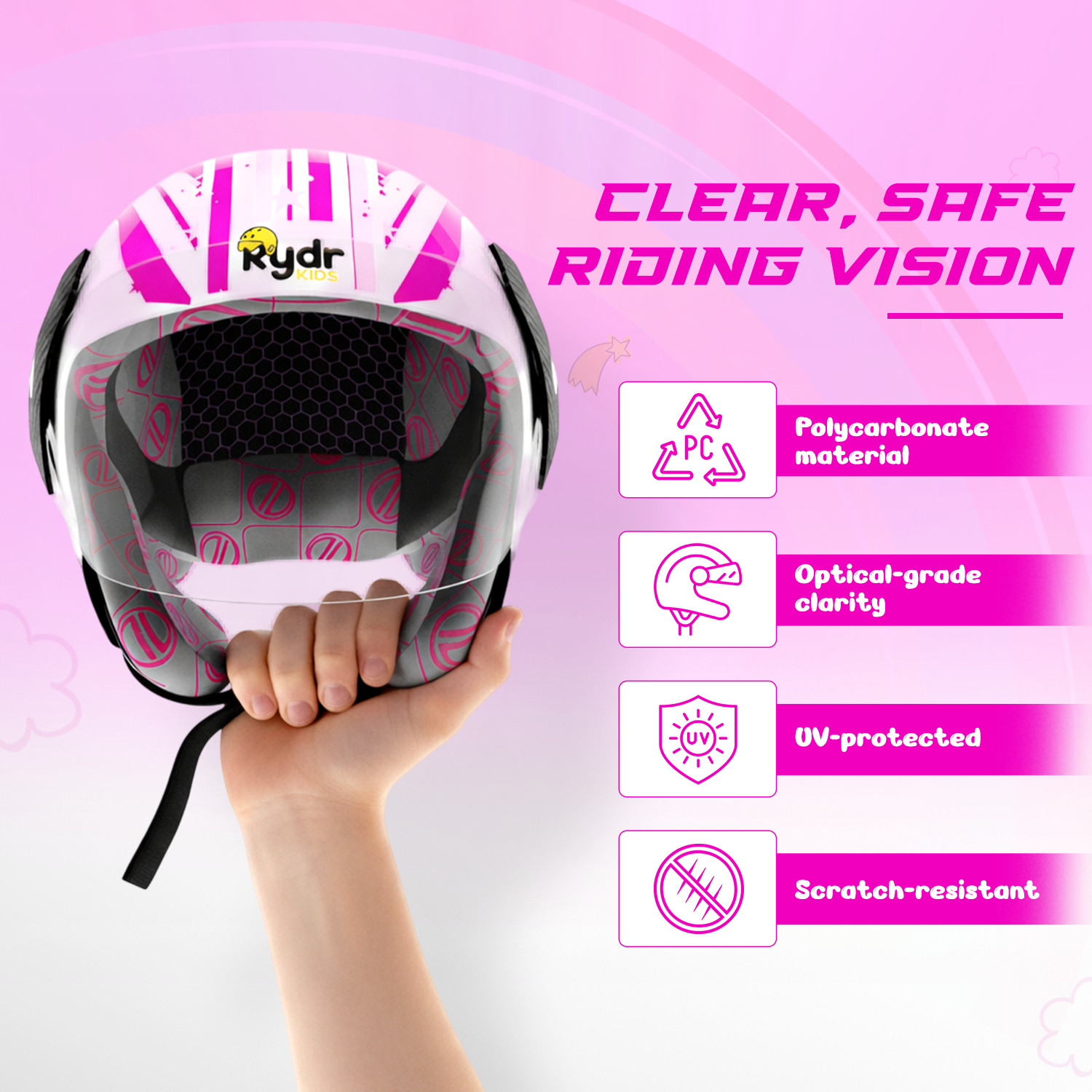 Rydrkids - URA Star S - Nova - Pink