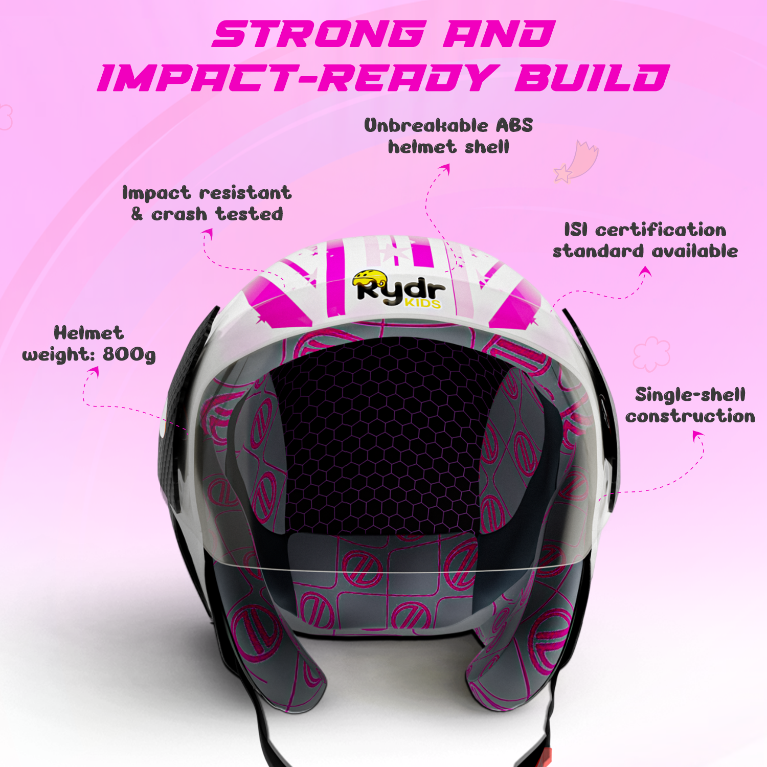 Rydrkids - URA Star S - Nova - Pink