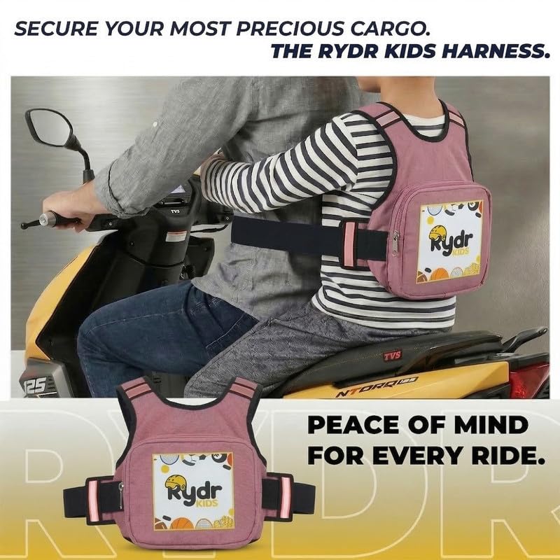 Rydr Kids Premium Motorcycle Safety Harness (2–12 Years)