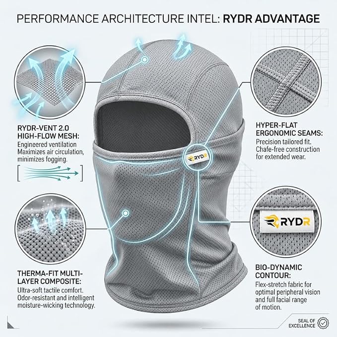 Adult Grey Balaclava