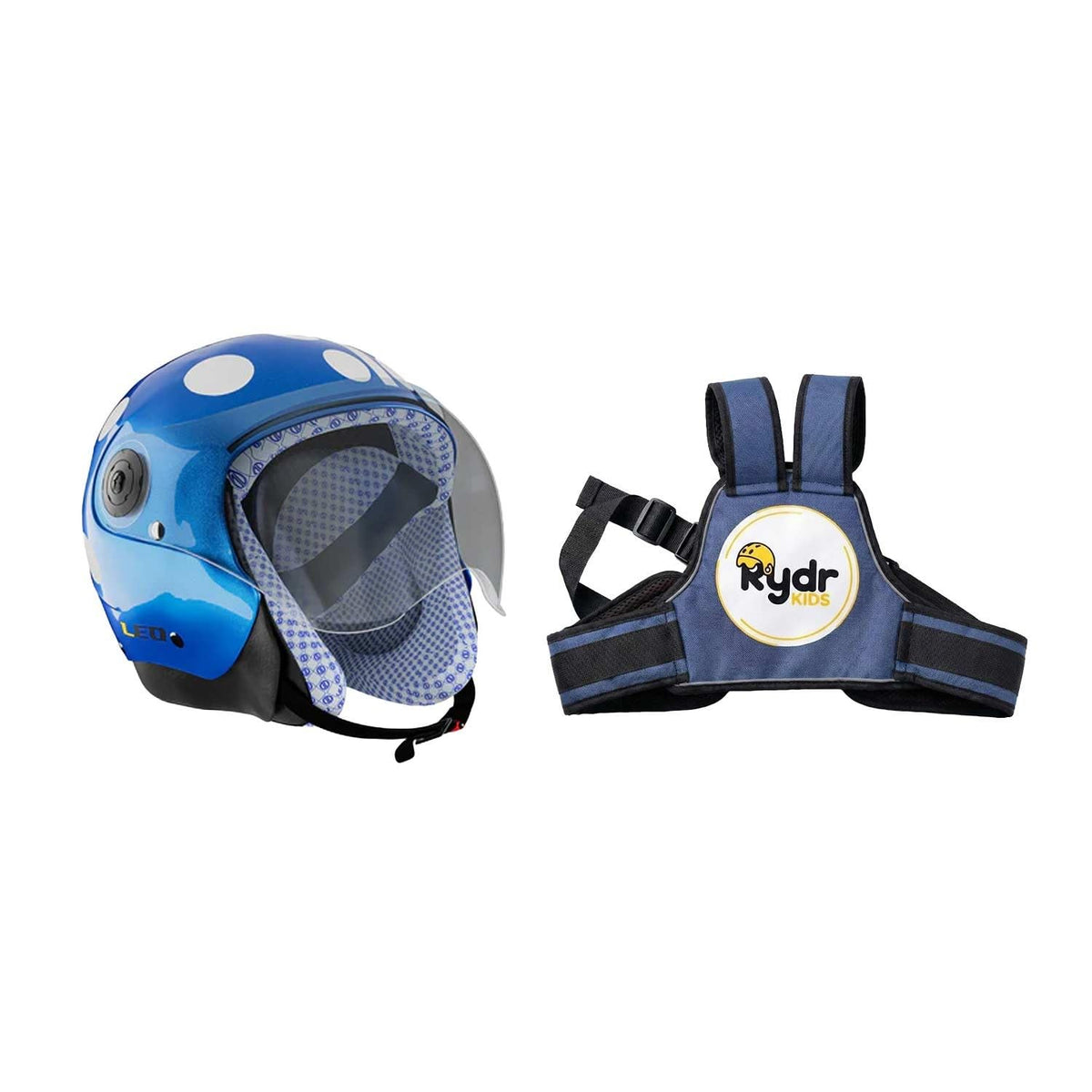 Rydr Kids Bloom Blue + Safety Belt