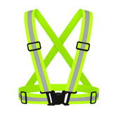 Reflective safety CROSS BELT Neon