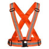 Reflective safety CROSS BELT-Orange