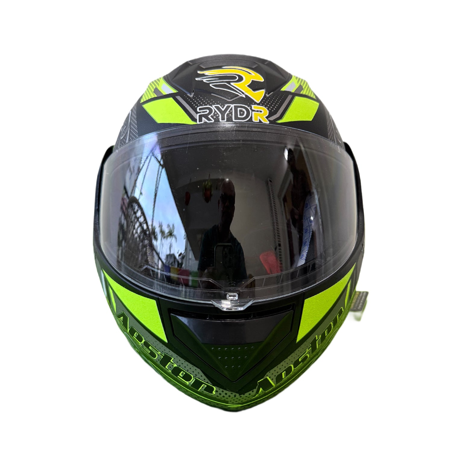 Rydr Aster Crust Dx - Black / Green Graphics