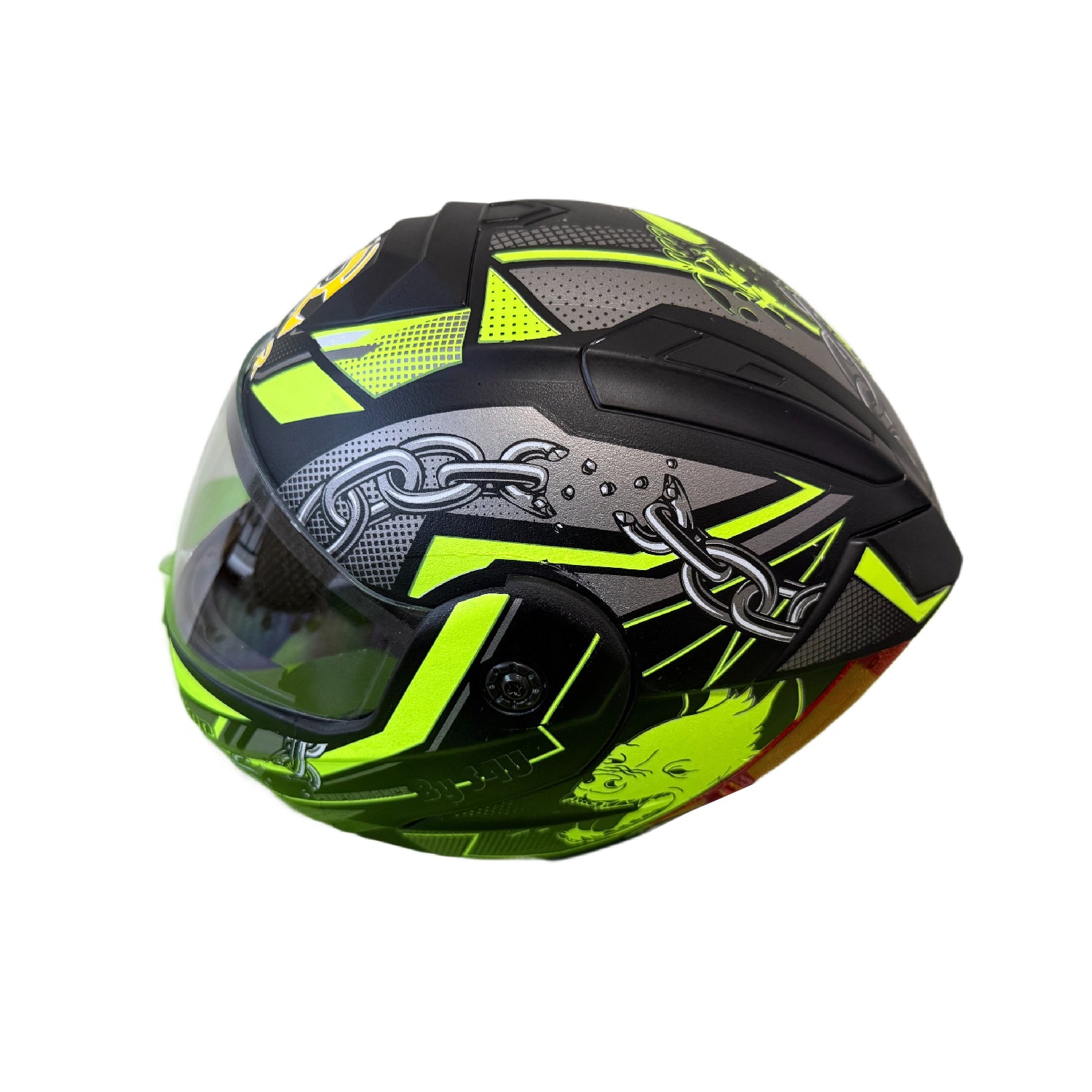 Rydr Aster Crust Dx - Black / Green Graphics