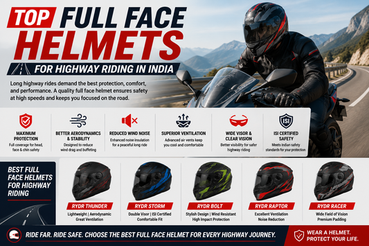 Top Full Face Helmets for Highway Riding in India