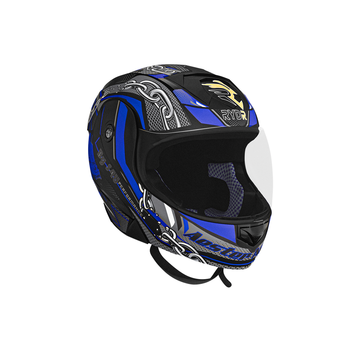Rydr AC  Black / Blue Graphics