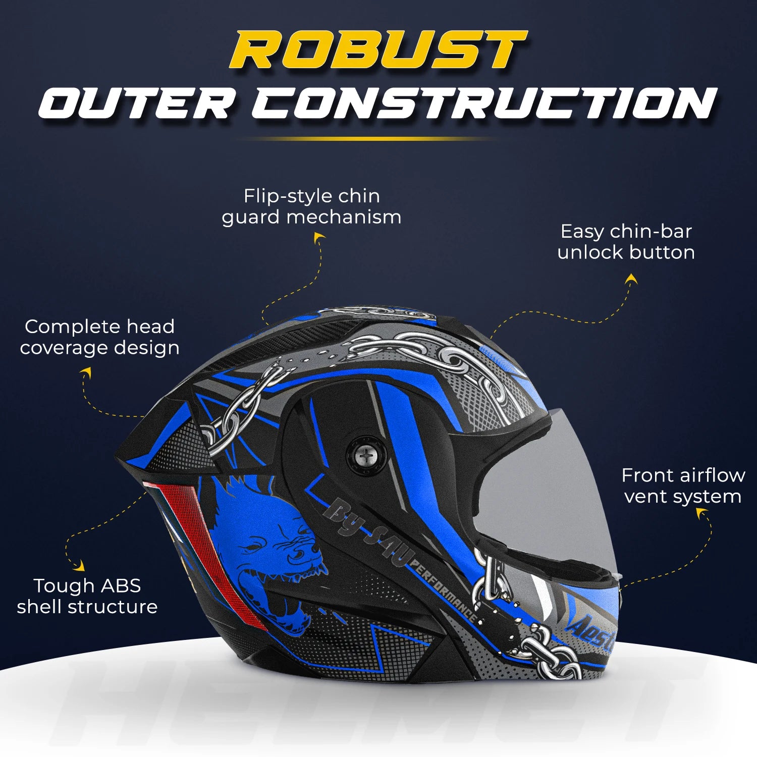 Rydr AC  Black / Blue Graphics