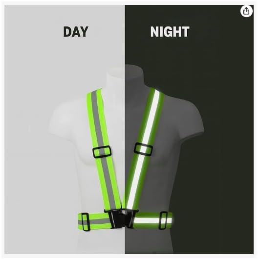 LADWA High-Visibility Reflective Safety Belt