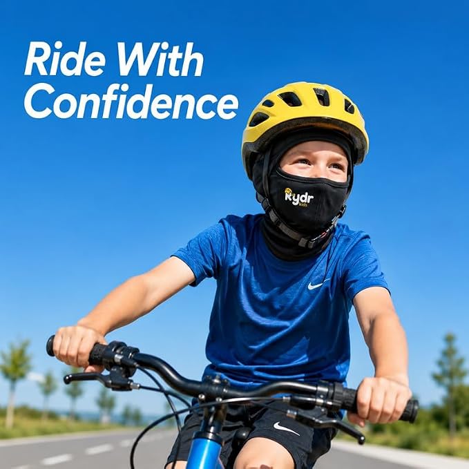 Kids Black Balaclava