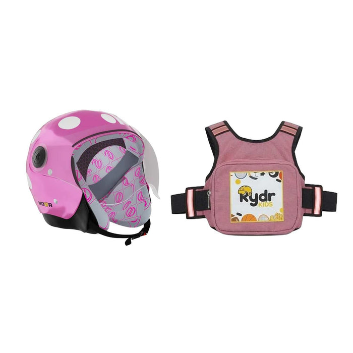 Rydr Kids Bloom Pink + Safety Belt - Pocket