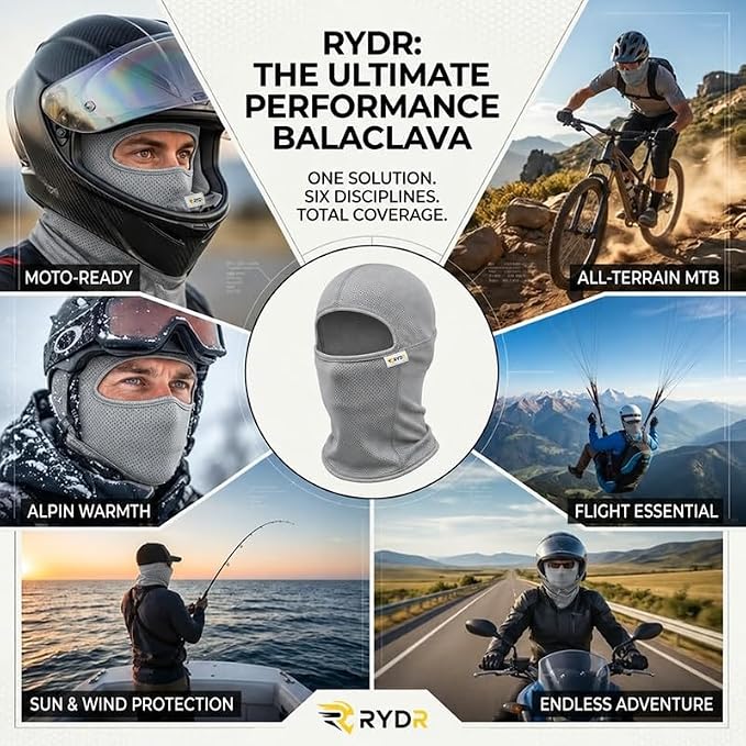 Adult Grey Balaclava