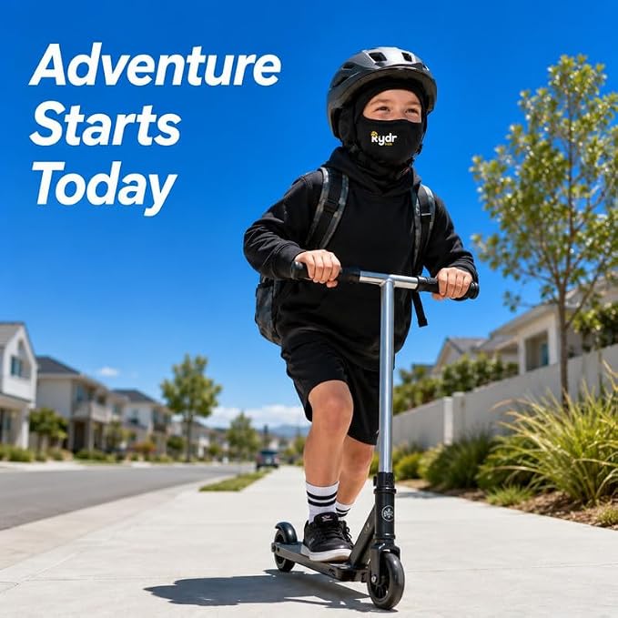 Kids Black Balaclava