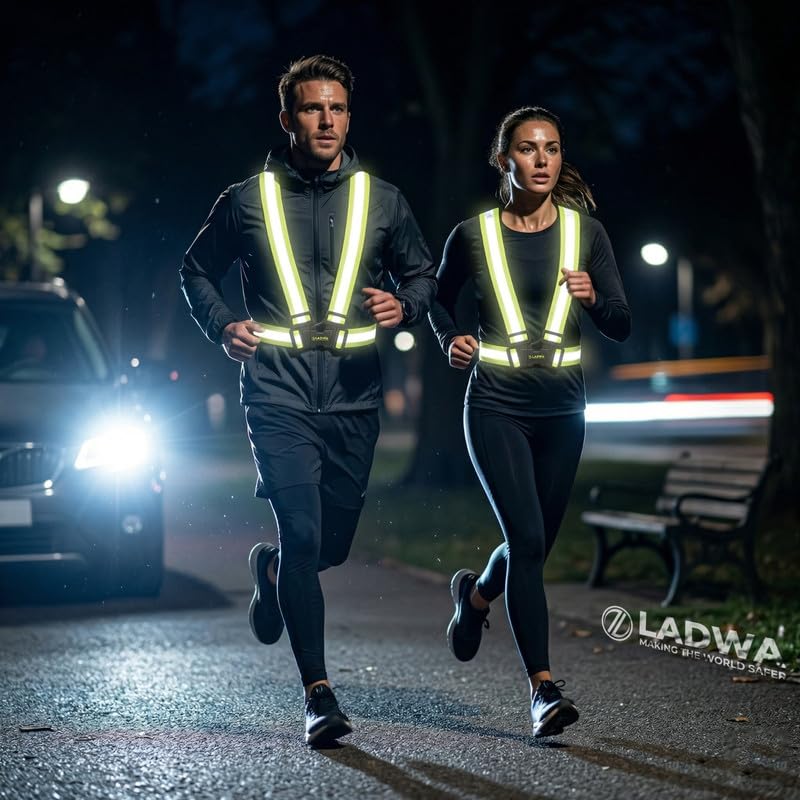 LADWA High-Visibility Reflective Safety Belt