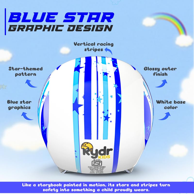 Rydr Kids Bloom Star L - Blue Leo