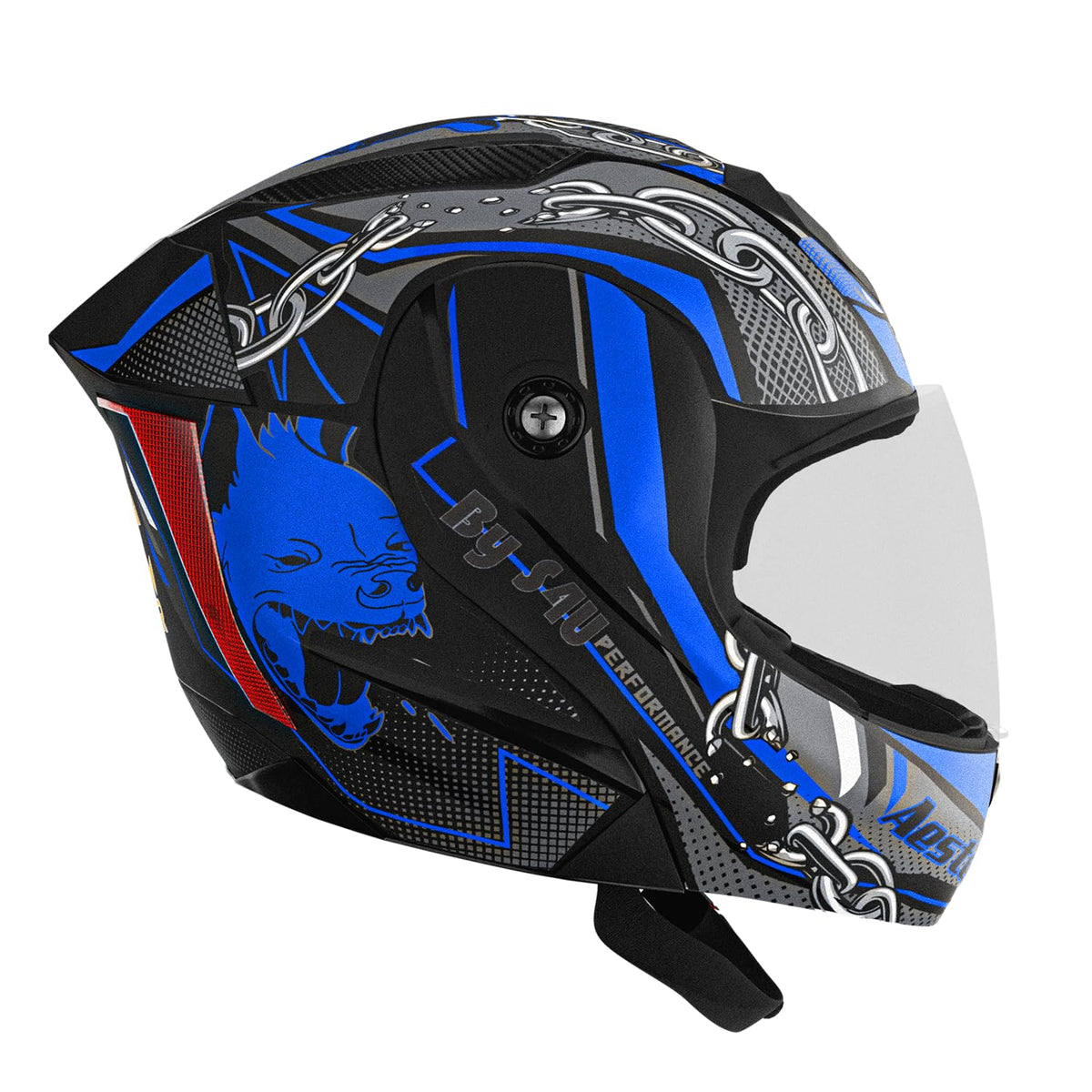 Rydr AC Black / Blue Graphics