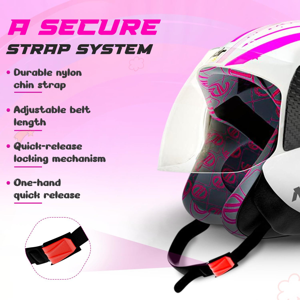 Rydr Kids URA Star S Nova - Pink