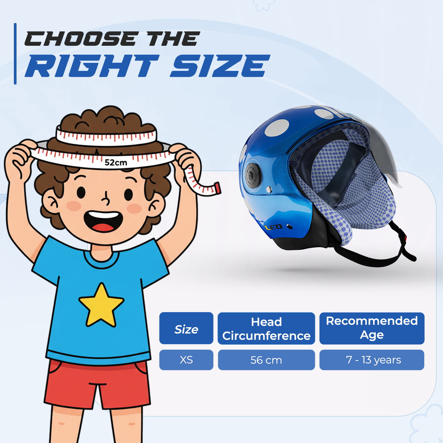 RydrKids- Bloom Dot- Blue Leo