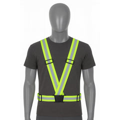 Reflective safety CROSS BELT Neon