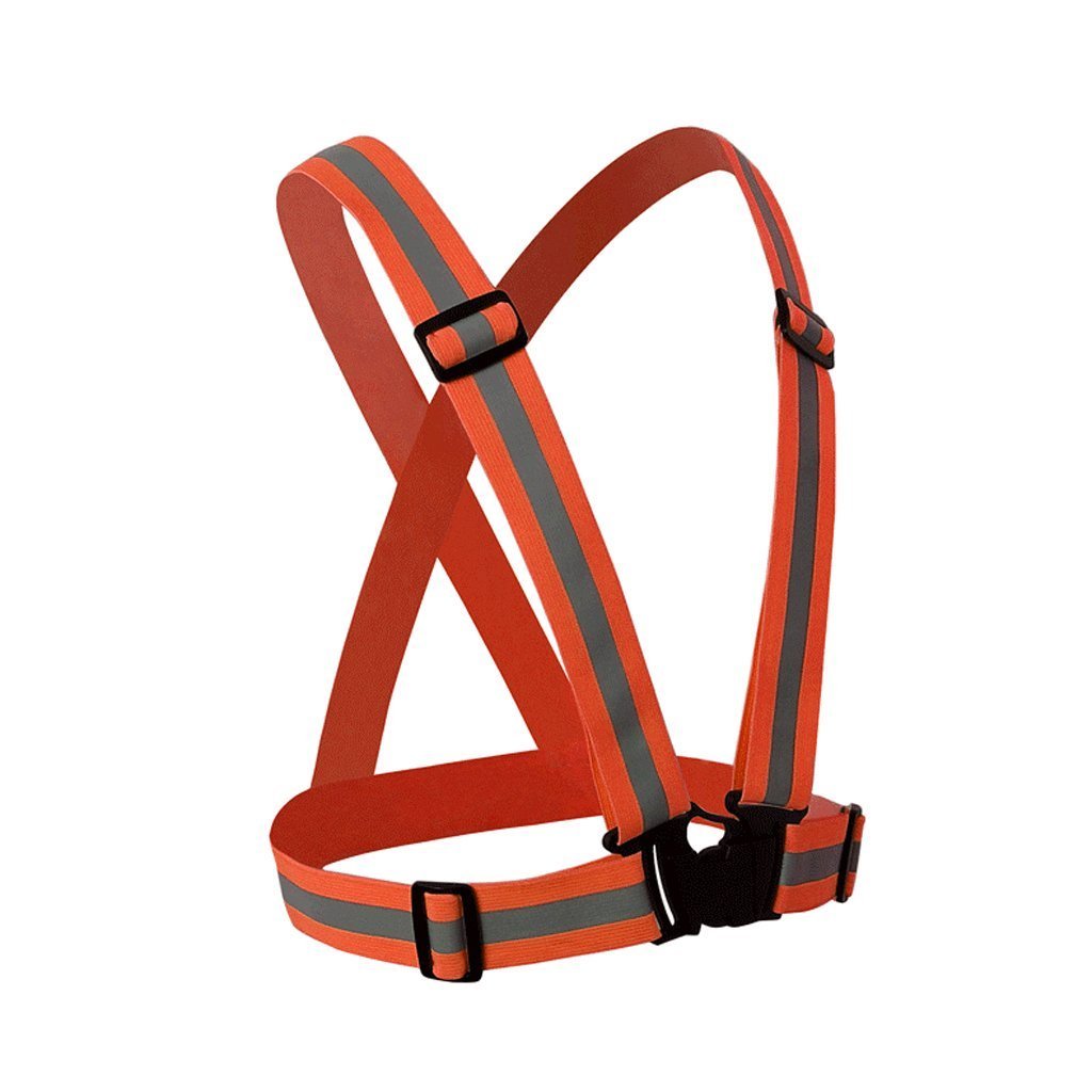 Reflective safety CROSS BELT-Orange